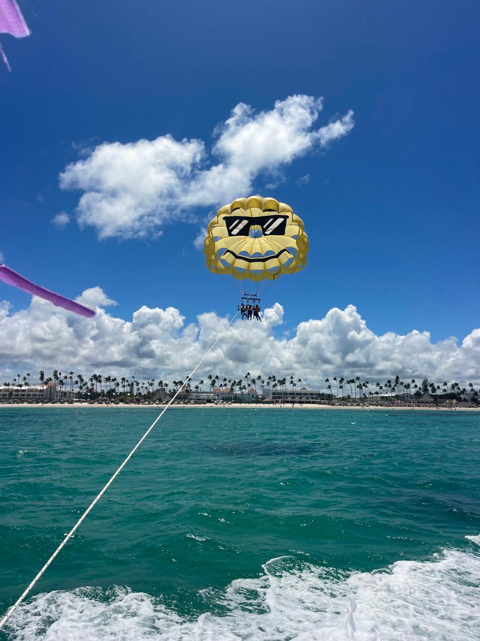 Parasailing at Bávaro Beach photo 8