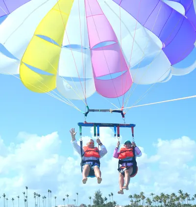 Parasailing at Bávaro Beach photo 5