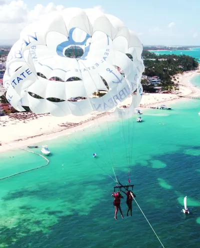 Parasailing at Bávaro Beach photo 11