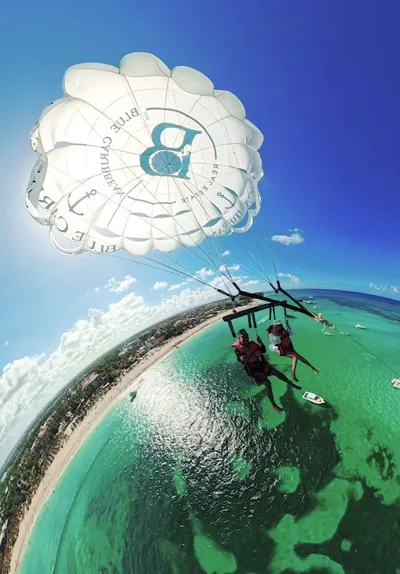 Parasailing at Bávaro Beach photo 12